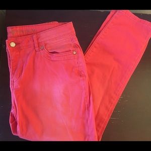 Simply Vera Wang Pink Ankle Pants